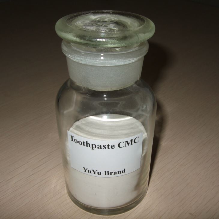 Fogkrém fokozatú CMC